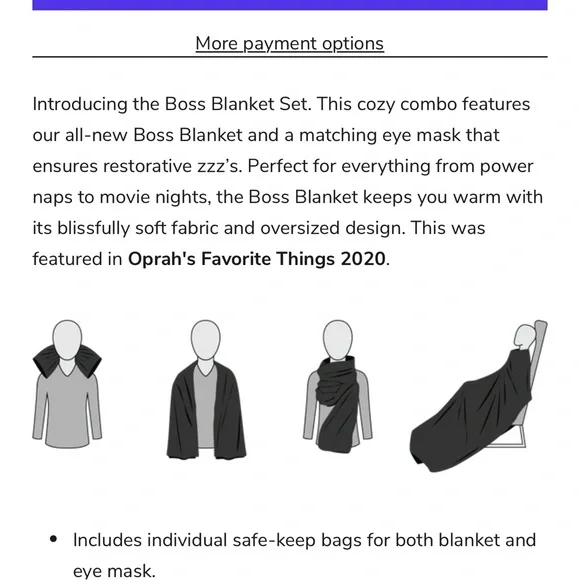 E Marie BOSS BLANKET
